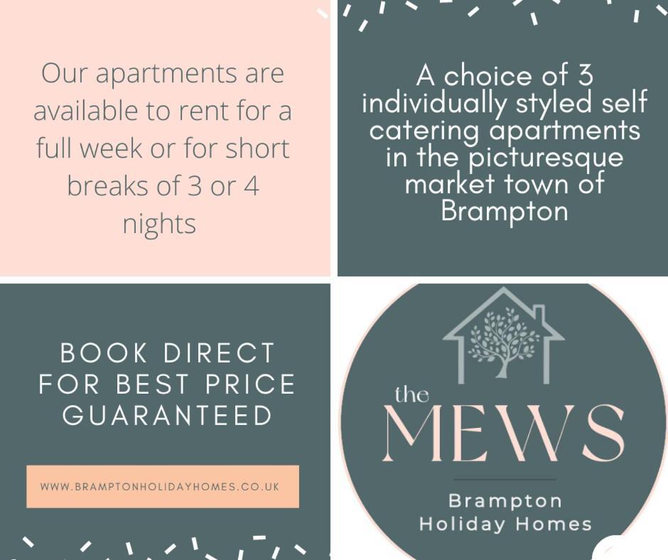 Brampton Holiday Homes - The Mews Apartment Exteriör bild
